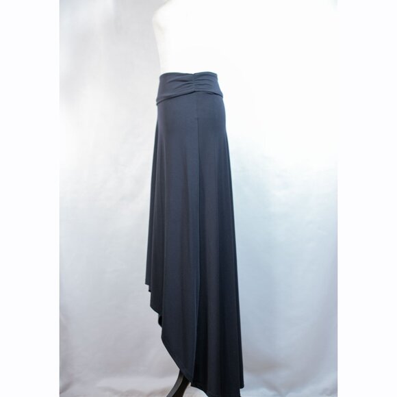 Michael Kors Womens Asymmetrical Strapless Maxi Skirt Dress Black Size XS - Picture 6 of 14